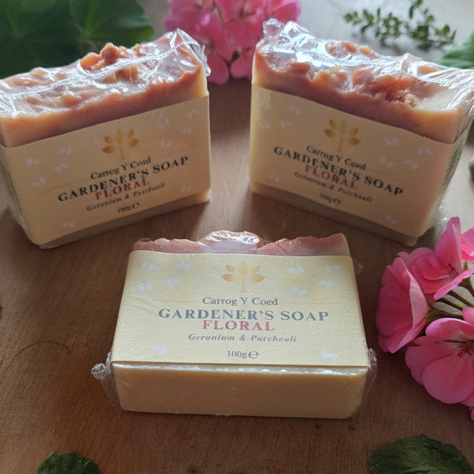 Gardener's Soap Collection - Geranium & Patchouli