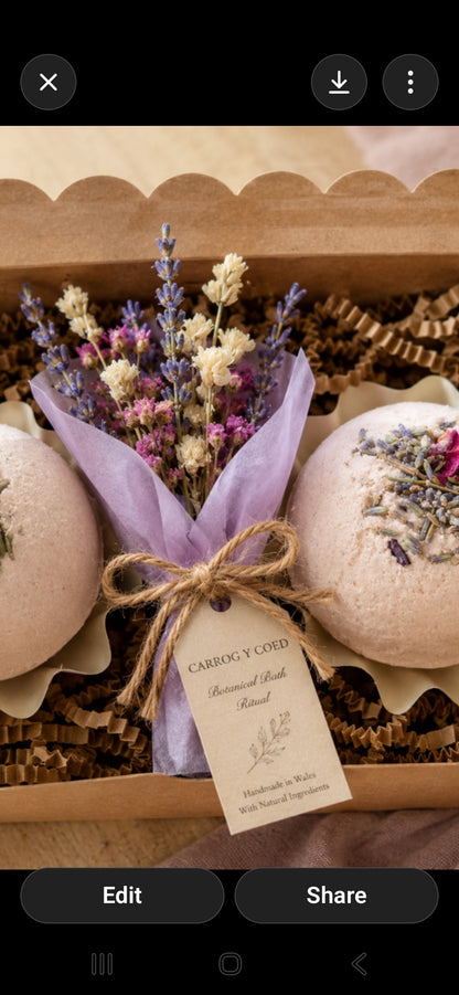 Lavender & Vanilla Luxury Bath Truffles