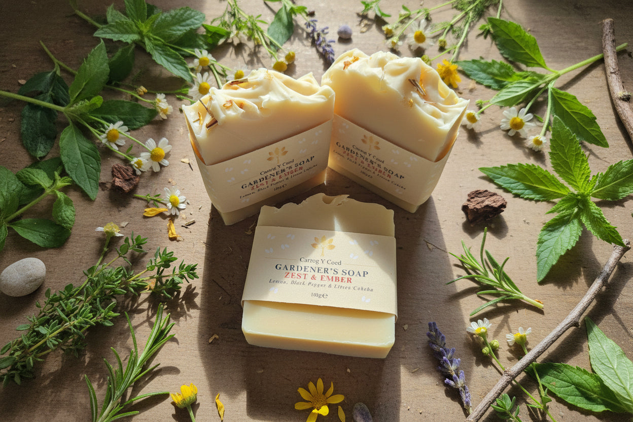 Gardeners's Soap Collection - Zest & Amber