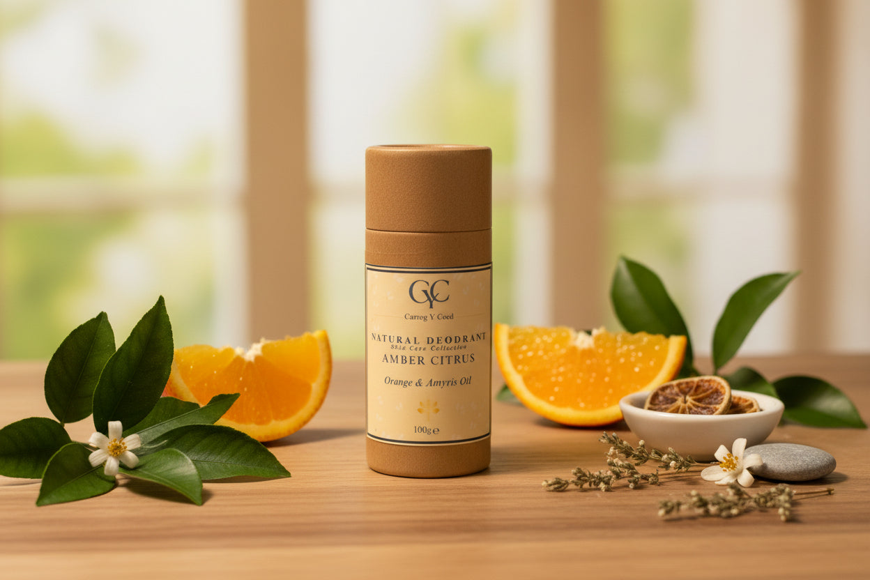 Natural Deodorant- Orange & Amyris