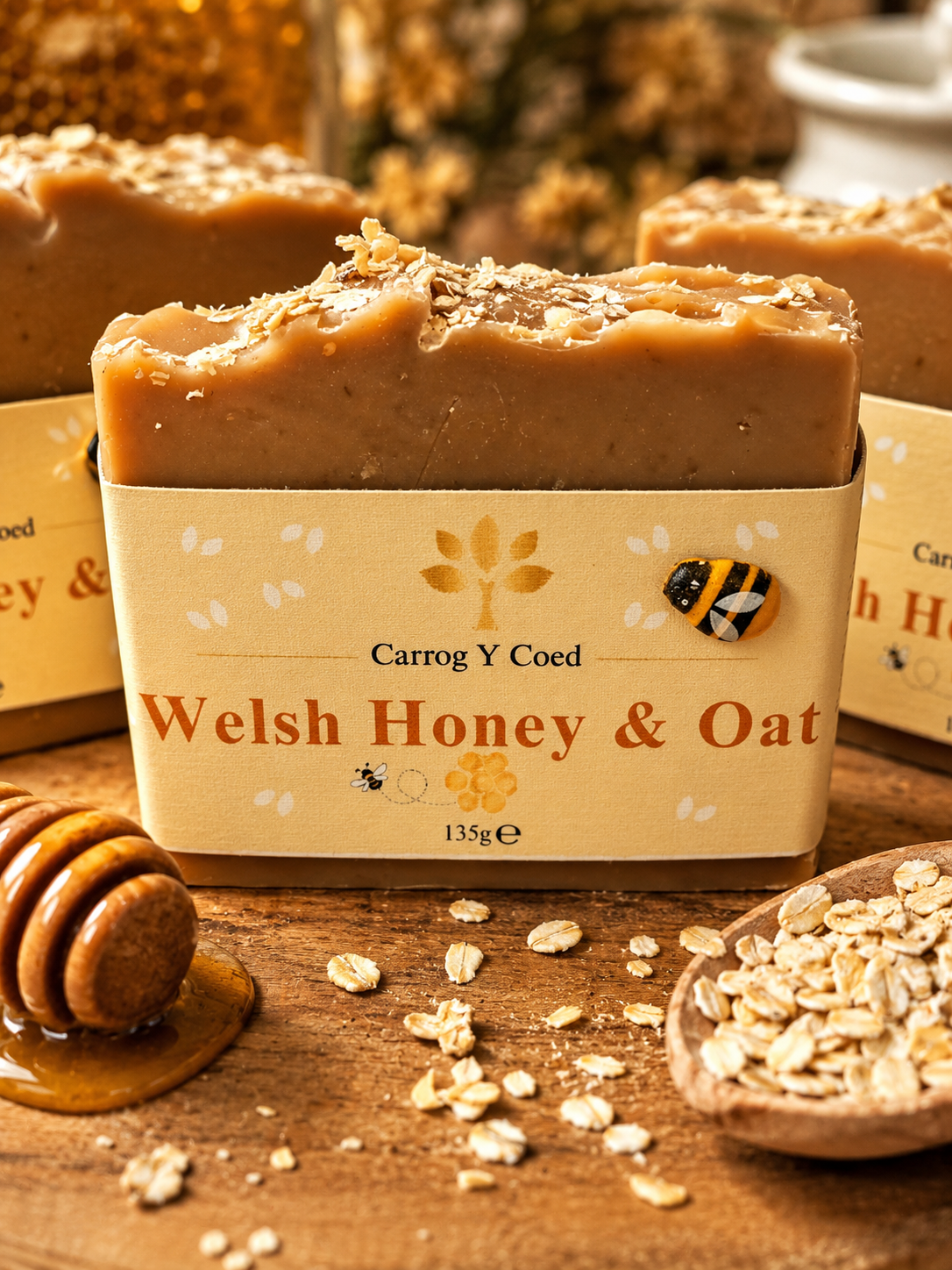 Honey & Oats Plant Based Soap