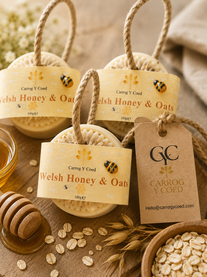 Honey & Oats Plant Based Soap