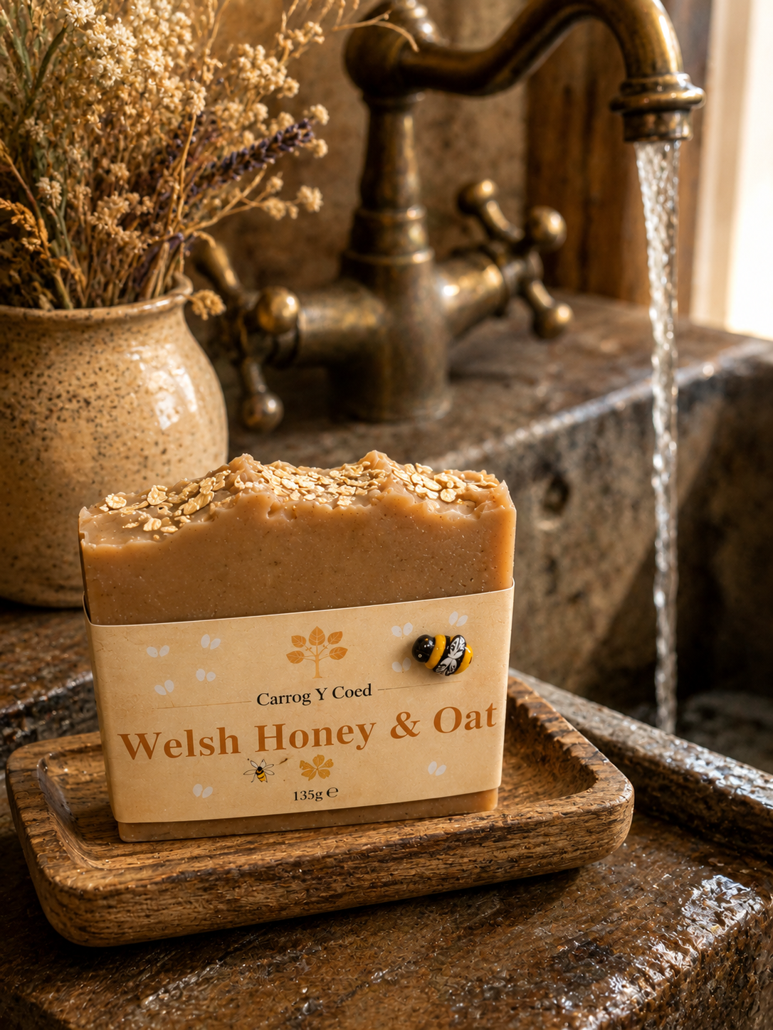 Honey & Oats Plant Based Soap
