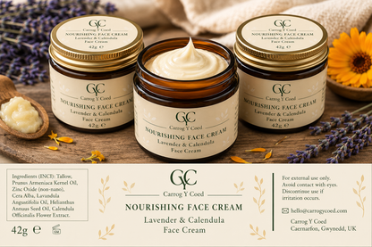 Nourishing Face Cream – Calendula & Lavender   (42g)