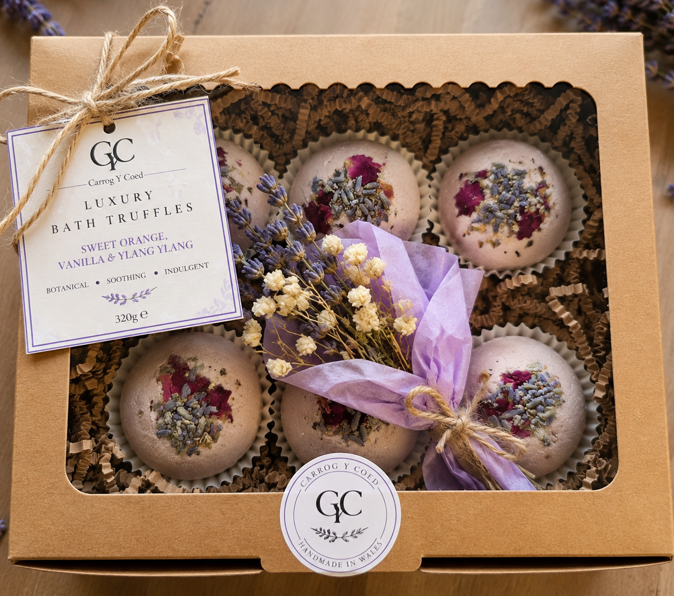 Lavender & Vanilla Luxury Bath Truffles