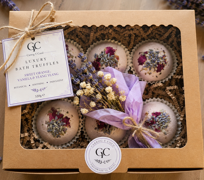 Lavender & Vanilla Luxury Bath Truffles