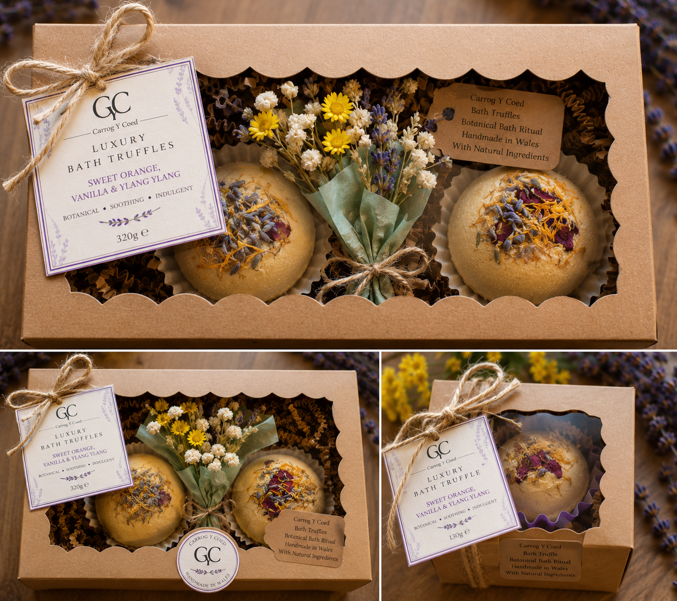 Lavender & Vanilla Luxury Bath Truffles