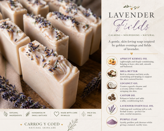 Lavender Fields Soap with Aloe Vera