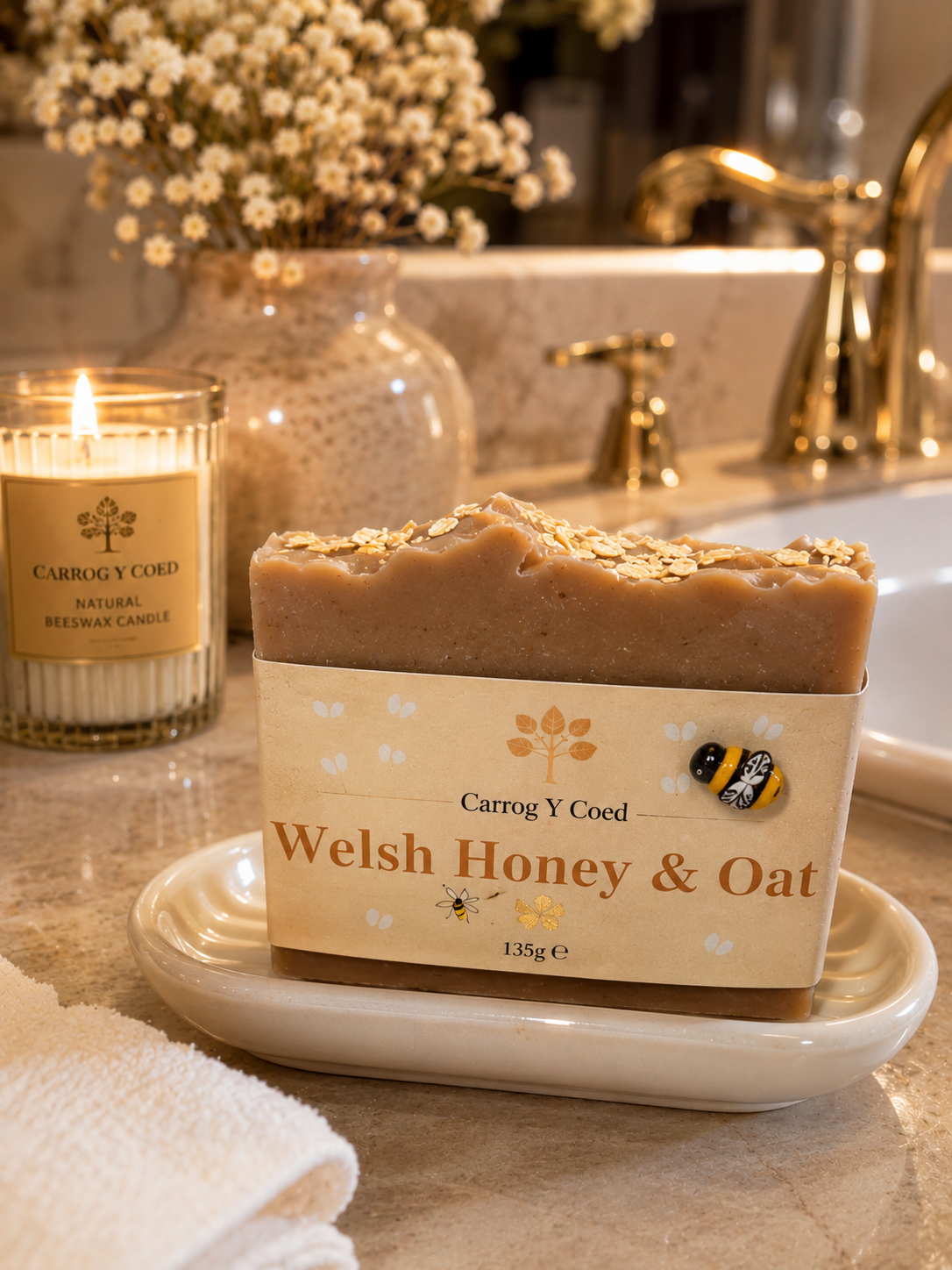 Honey & Oats Plant Based Soap