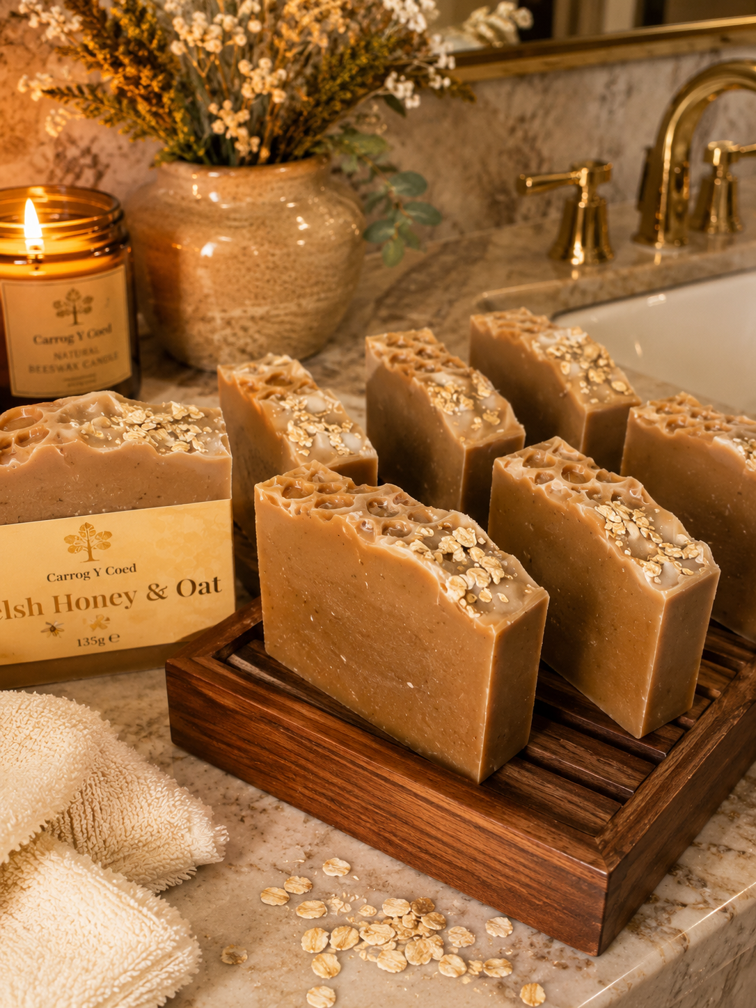Honey & Oats Plant Based Soap